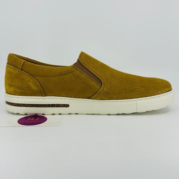 Birkenstock Mens Oswego Cork Brown Suede Leather Slip On Sneakers Size 44/ 11 US main image 9